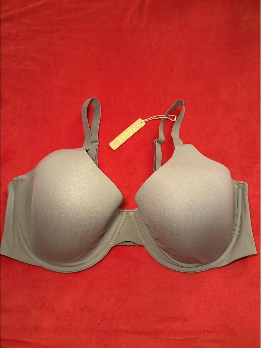 Skims Fits Everybody T Shirt Bra Color Umber Size 46DDD